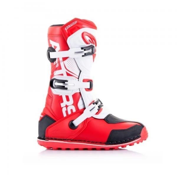 Alpinestars Tech T Trials Boots White/Red/Black