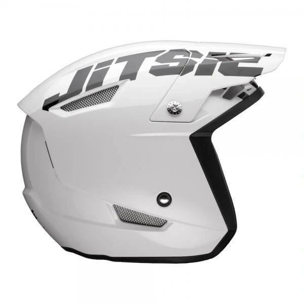 Jitsie HT1 Umix Helmet White/Black