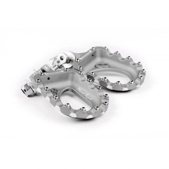 Footpegs S3 Hard Rock Silver