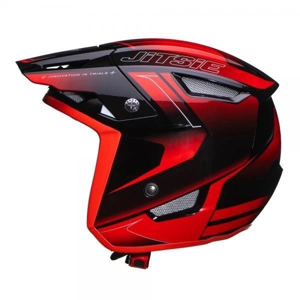 Jitsie HT1 Weft Helmet Red