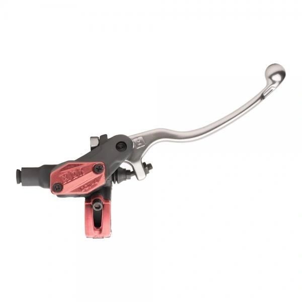 Front Brake Master Cylinder Braktec (Red Cap & Hinge)