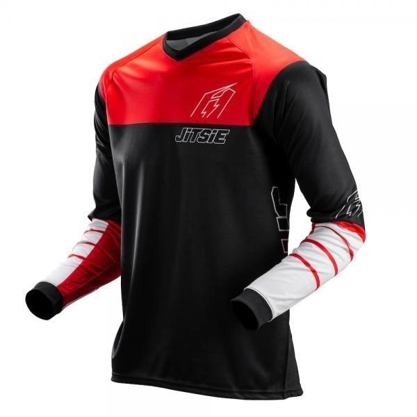 Jitsie L3 Triztan Jersey Black/Red