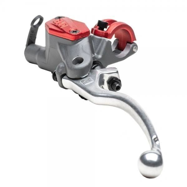 Clutch Master Cylinder Dot 4 Braktec (Red Cap & Hinge)