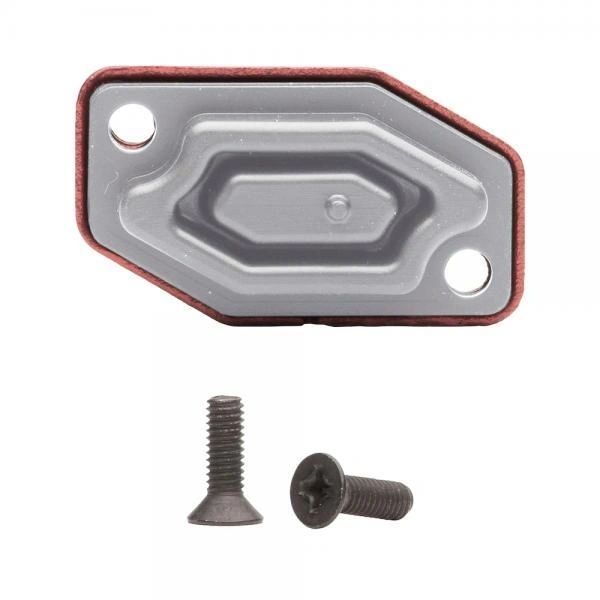 Master Cylinder Cap Braktec Clutch Mineral Red