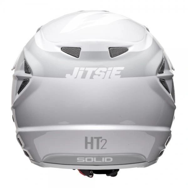 Jitsie HT2 Helmet Solid White/Grey