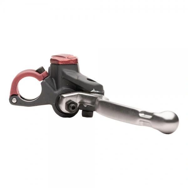 Front Brake Master Cylinder Braktec (Red Cap & Hinge)