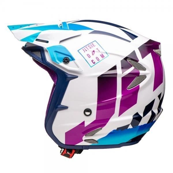 Jitsie HT2 Helmet Sparkle Blue