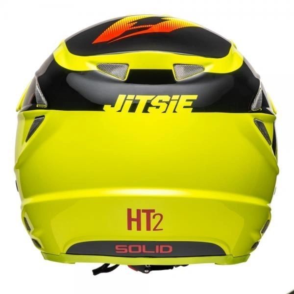 Jitsie HT2 Solid Helmet Fluo Yellow/Black