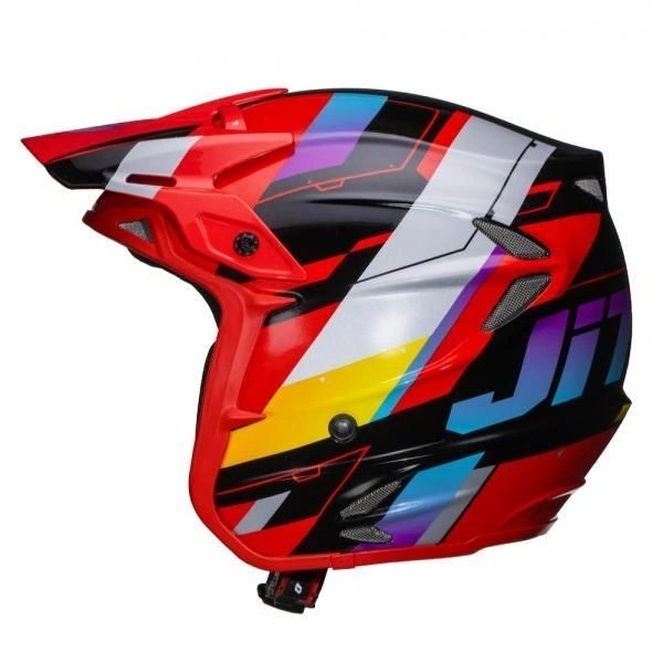 Jitsie HT2 Helmet Mach Red