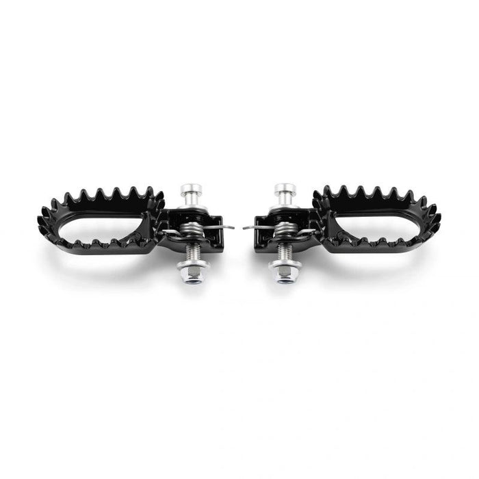 Footpegs S3 Hard Rock Steel Black