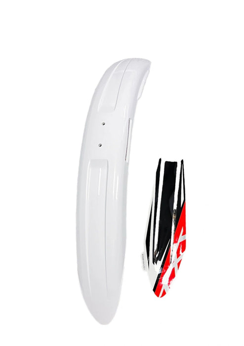 GasGas OEM White Front Fender With Decal