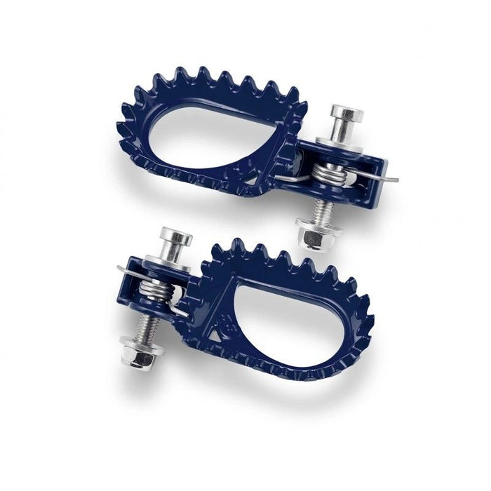 Footpegs S3 Hard Rock Steel Blue