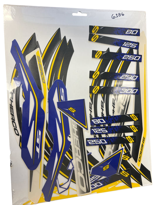 Sherco Decal Kit 2015 ST Frame Rim Kit