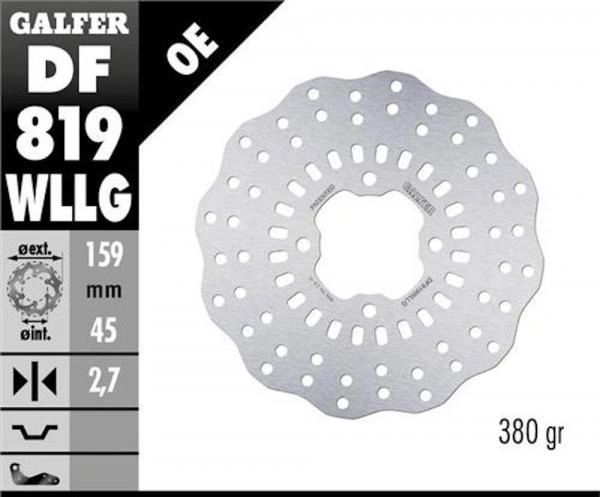 Rear Brake Disc Beta Evo Galfer