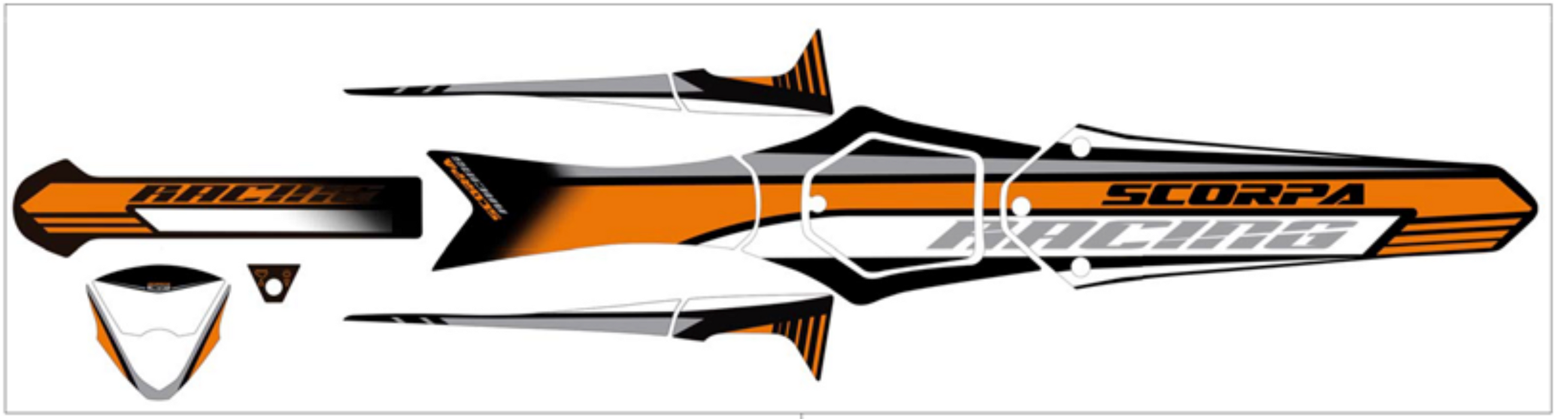 Scorpa Decal Kit 2017 Racing