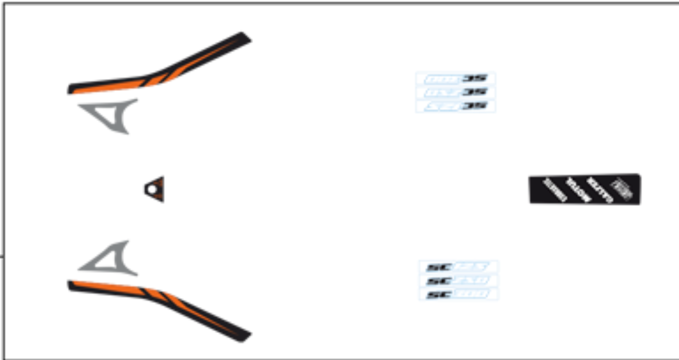 Scorpa Decal Kit 2017 Factory Accessory Kit