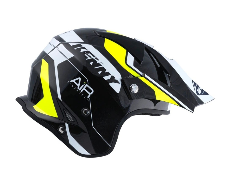 Kenny Trial Air Helmet Black/Neon Yellow