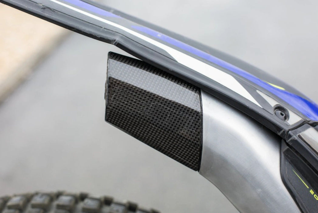 Sherco/Scorpa Silencer Exhaust End Carbon Fiber