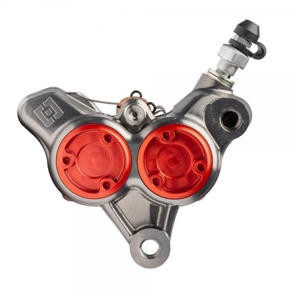 Banjo Bolt M8x1.0 with M5 Valve for Monoblock Caliper