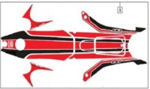GasGas Decal Upper Kit 2002-2010 Trials Moto BT95001CT-BGI-1 USA