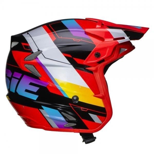 Jitsie HT2 Helmet Mach Red