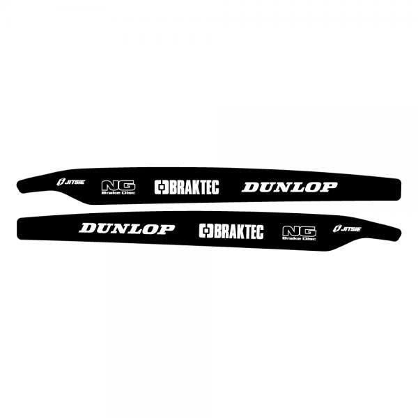 Arm Ride Decal TRS Swing arm decals Jitsie Dunlop JI819-7472NW-SODU Trials — Trials ...
