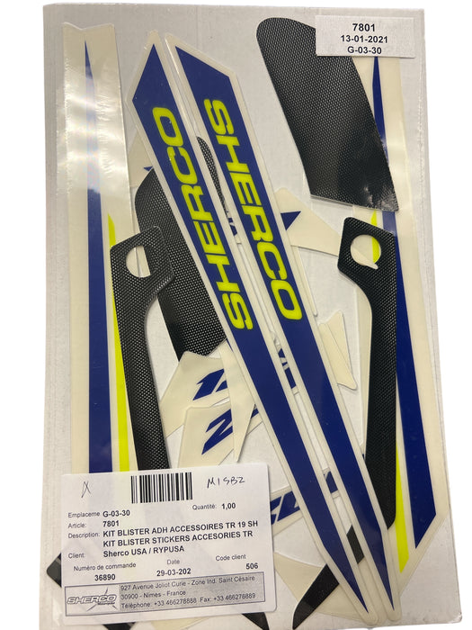 Sherco Decal Kit 2019 Factory Accessory Kit