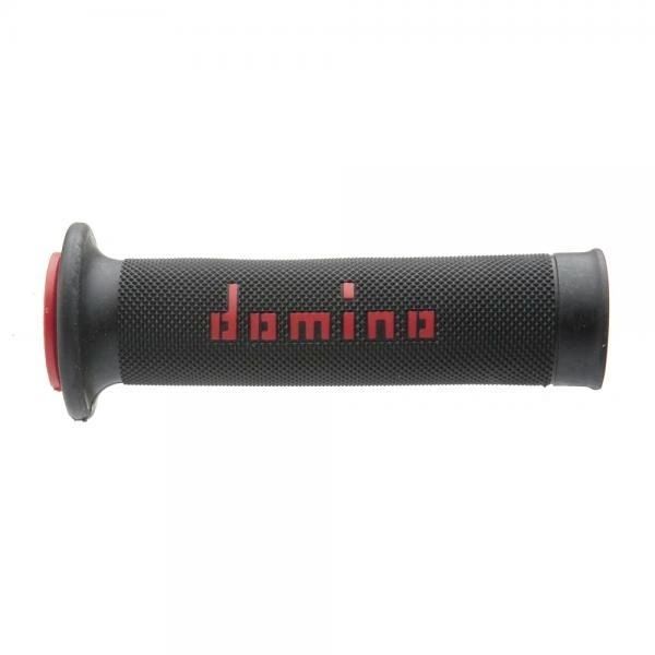 Grips Domino Bi-Polymer with Open Ends Black/Red