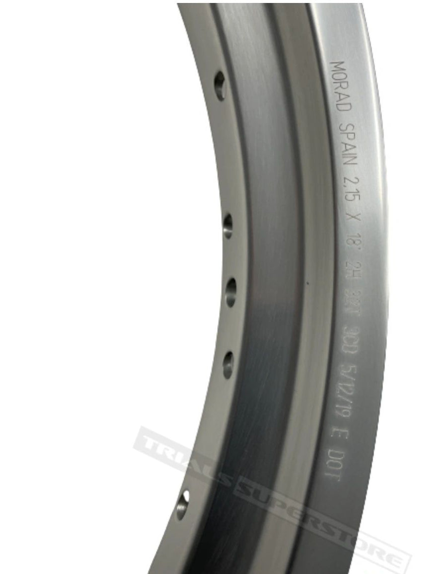 Rear Wheel 32 Hole Morad Beta Trials Trial Parts USA — Trials Superstore