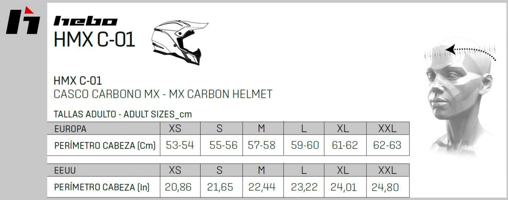 Hebo Helmet Zone 4 Carbotech