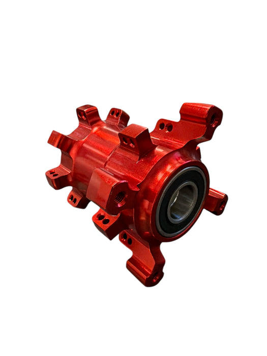 Front Wheel Hub OEM CNC Red