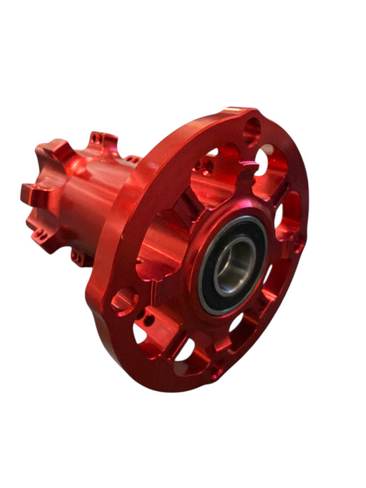 Rear Wheel Hub Red CNC