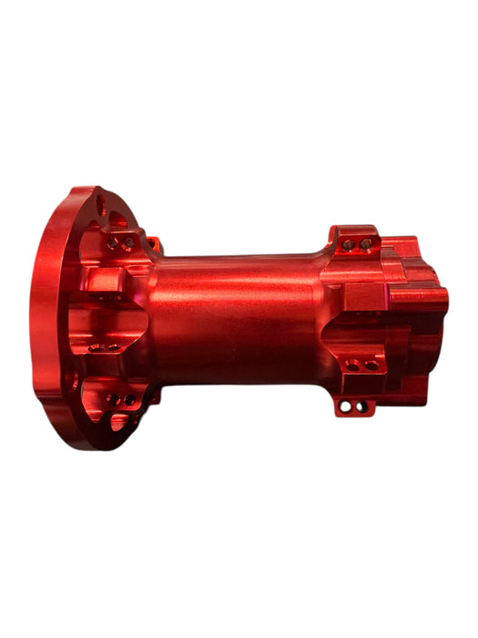 Rear Wheel Hub Red CNC