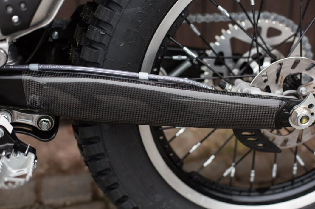 Beta Evo Swingarm Protector Carbon Fiber