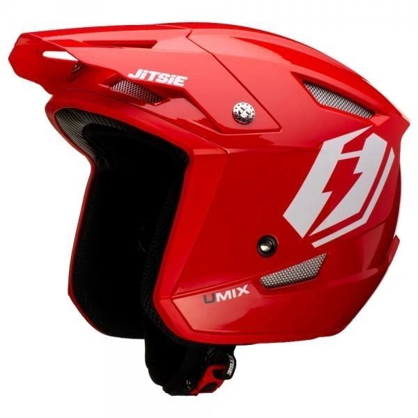 Jitsie HT1 Umix Helmet Red/White