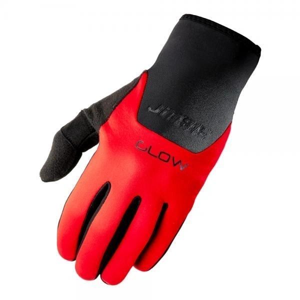 Jitsie Glow Winter Gloves-Red-M