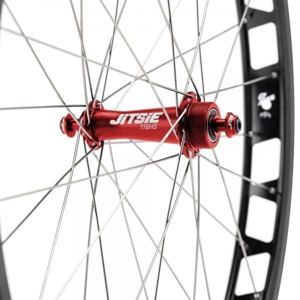 Jitsie 26" Complete Wheel 116 HS Rear 10mm Bolt