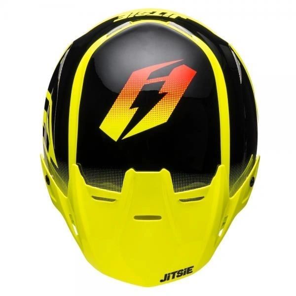 Jitsie HT2 Solid Helmet Fluo Yellow/Black