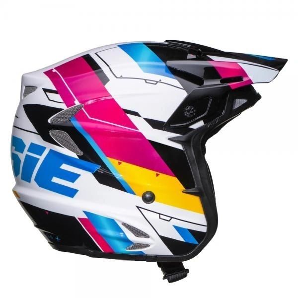 Jitsie HT2 Helmet Mach White