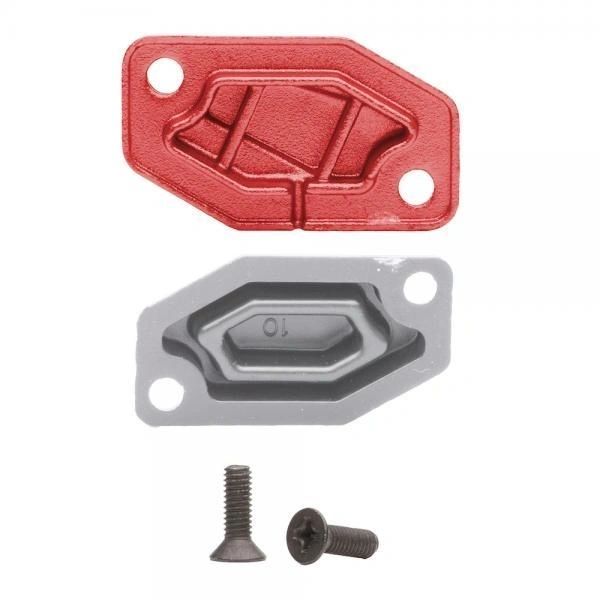 Master Cylinder Cap Braktec Clutch Mineral Red