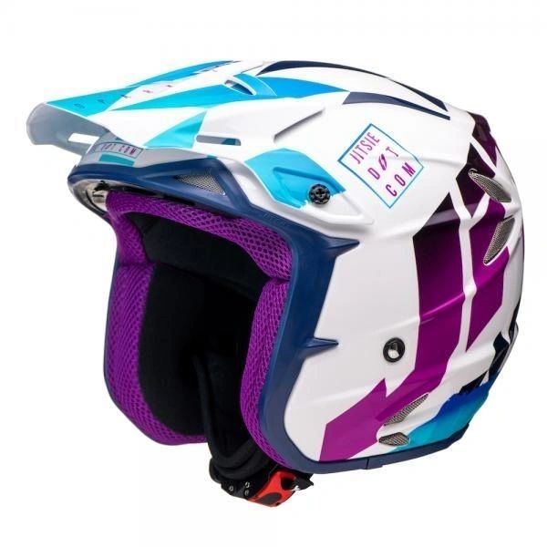 Jitsie HT2 Helmet Sparkle Blue