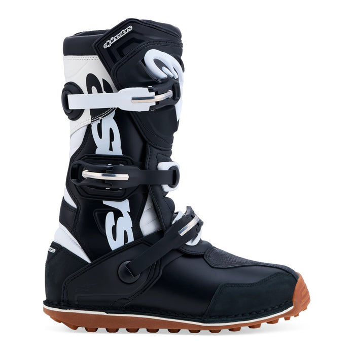 Alpinestars Tech T Trials Boots Black/White/Gum (New Color)