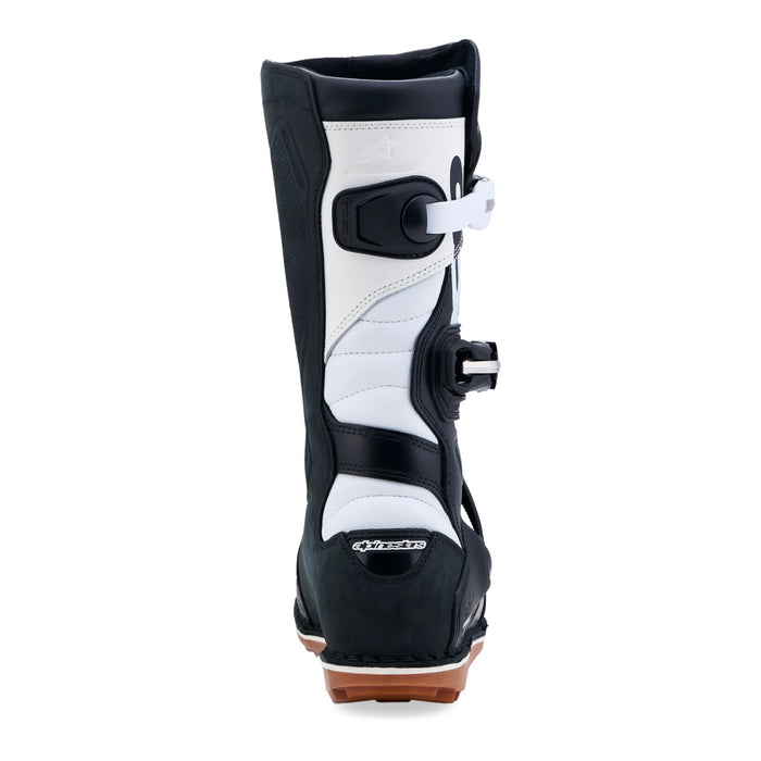 Alpinestars Tech T Trials Boots Black/White/Gum (New Color)