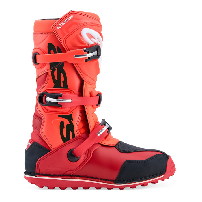 Alpinestars Tech T Trials Boots Fluo Red/Red (New Color)