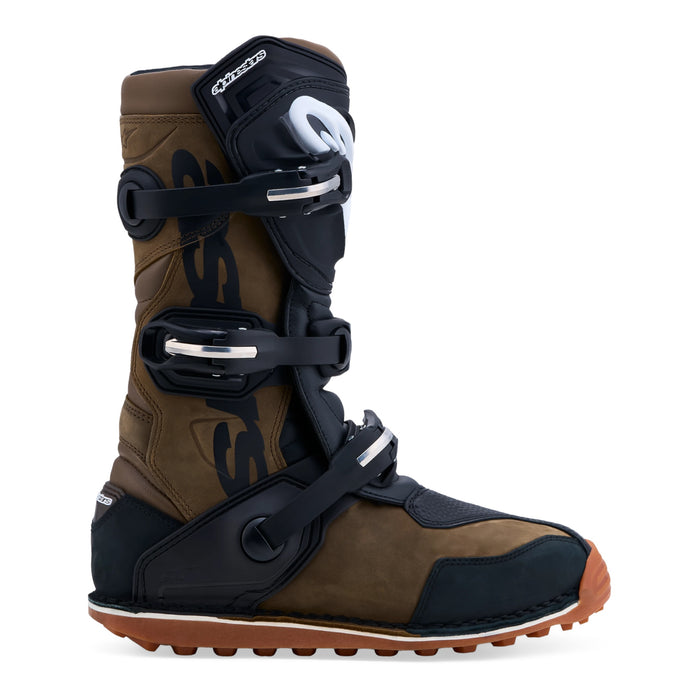 Alpinestars Tech T Trials Boots Brown/Black/Gum (New Color)