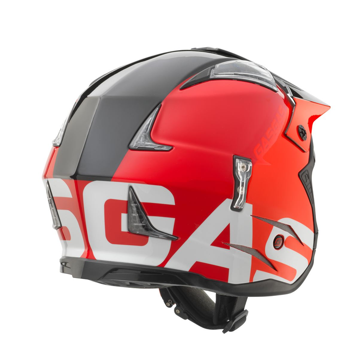gonzo motorcycle helmet Hebo Helmet Z4 Fiberglass GasGas — Trials Superstore