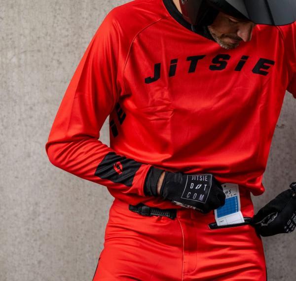 Jitsie L3 Solid Pant Red