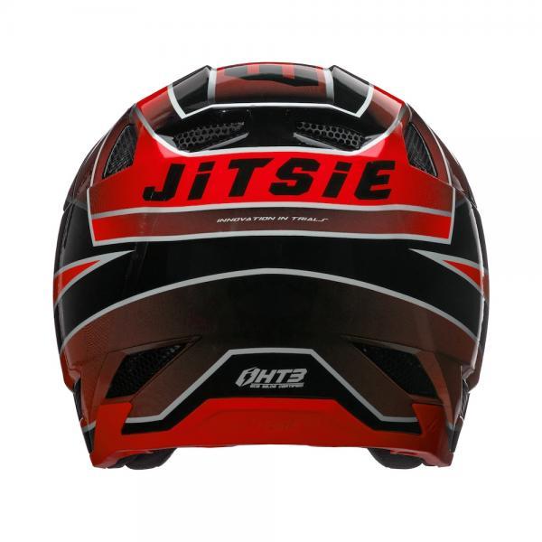 Jitsie HT3 Fullrev Helmet Red (NEW!!)
