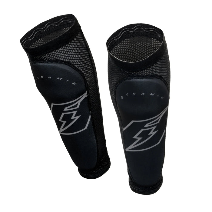 Jitsie Dynamik Shin Guards Black (New Version)