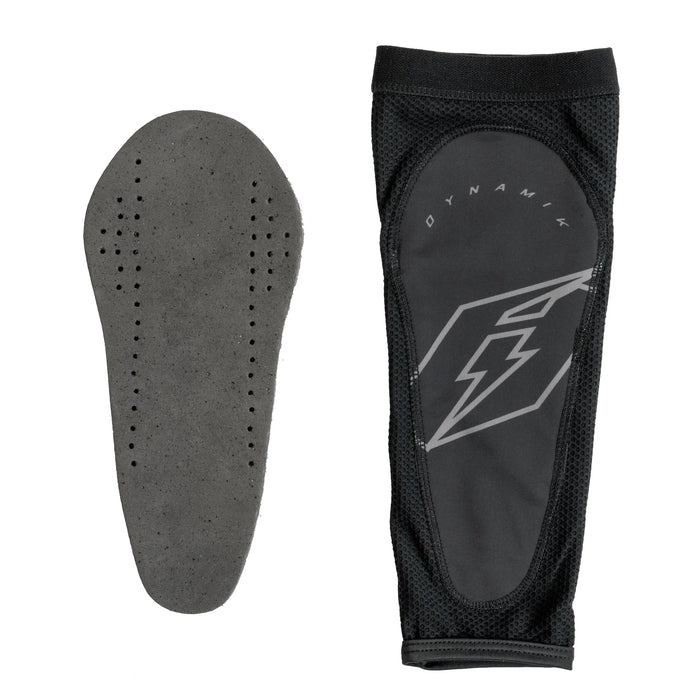 Jitsie Dynamik Shin Guards Black (New Version)